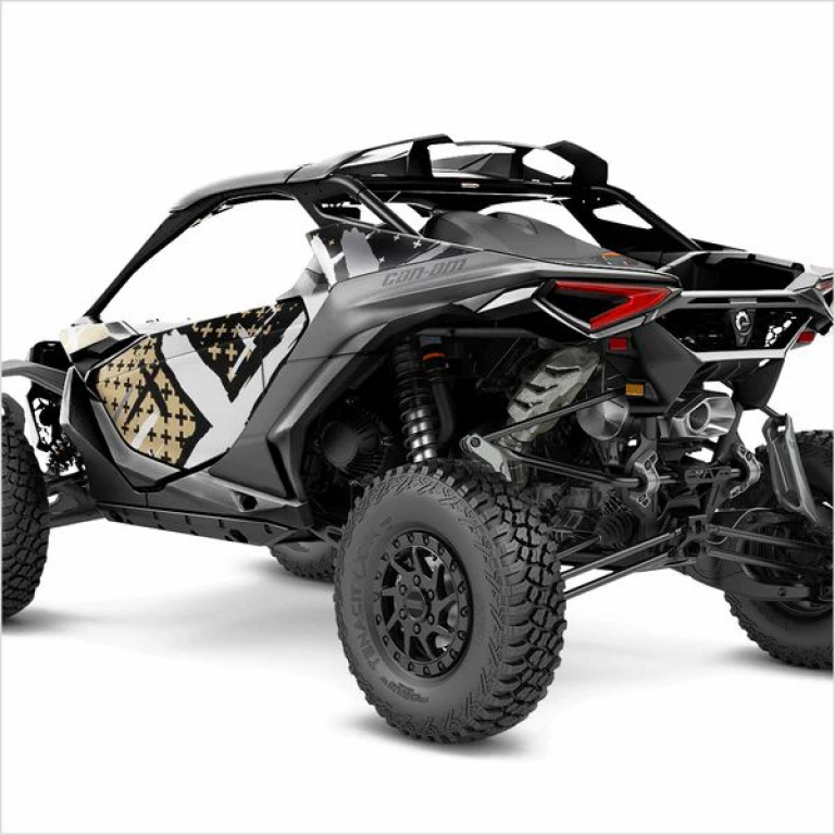 X-Design Beige S Version for Can-Am Maverick R 2 Doors